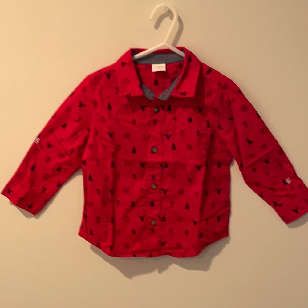 Holiday styled shirt for boys 2T
